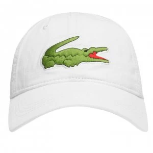 Lacoste Lacoste Large Logo Cap Mens - White 001