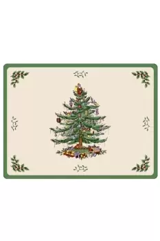 Spode Christmas Tree Placemats Set of 6