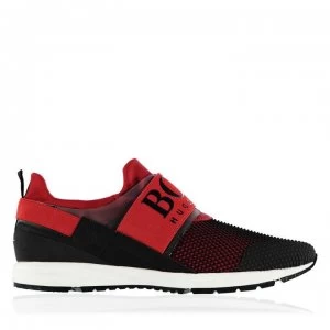 Hugo Boss Hybrid Runner Trainers Red Men