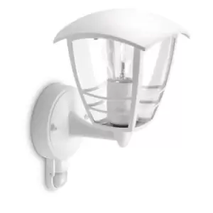 Philips myGarden Creek Wall Lantern With PIR White - 153883116