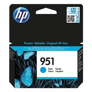 HP 951 Cyan Ink Cartridge