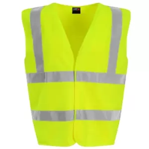 PRO RTX High Visibility Childrens/Kids Waistcoat (S) (Yellow)