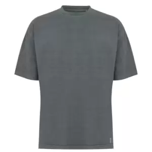 Firetrap Washed Boxy T Shirt Mens - Grey