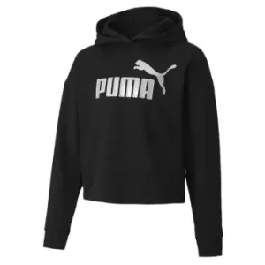 Puma Essential Plus Hoody Junior Girls - Black