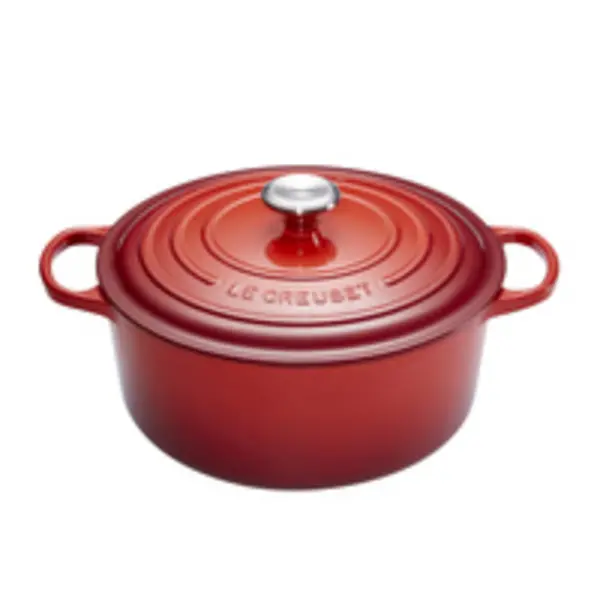 LE CREUSET 21177260602430 - 5.3 L - Round - Red - Cast iron - Enamel - Red 21177260602430