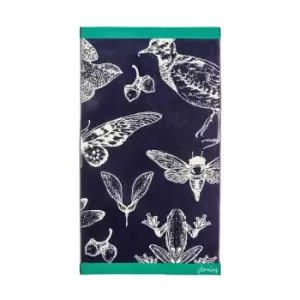 Joules Midnight Beasts Bath Sheet, Navy