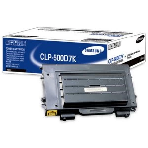 Samsung CLP-500D7K Black Laser Toner Ink Cartridge