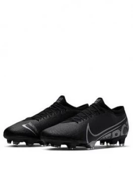 Nike Mercurial Vapor 13 Pro Firm Ground Football Boots - Black, Size 7, Men