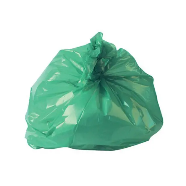 2Work 2Work Medium Duty Refuse Sack Green (Pack of 200) RY15561 RY15561