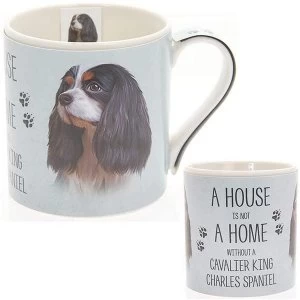 Fine China Cavalier King Charles Spaniel Mug By Lesser & Pavey