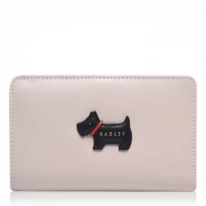 Radley Heritage Medium Bifold Purse - Dove Grey