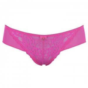 Ann Summers Sexy Lace Short Briefs - Pink