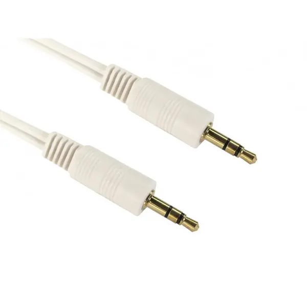 Cables Direct 20m 3.5mm Stereo Audio Cable, White