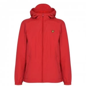 Lyle and Scott and Scott Zip Through Jacket - Gala Red Z799