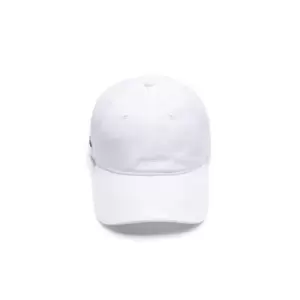 Lacoste Gabadine Adjustable Cap - White