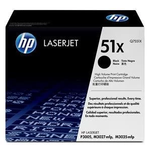 HP 51X Black Laser Toner Ink Cartridge