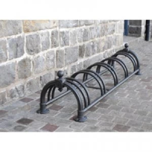 Slingsby Cycle Rack Versaille Black 383767