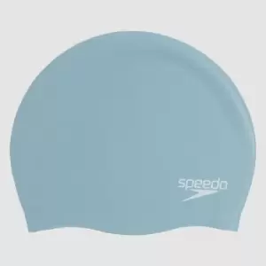 Speedo Moulded Silicone Cap Sage Adult