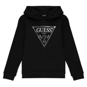 Guess Core Logo Hoodie - Black