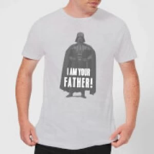 Star Wars Darth Vader I Am Your Father Pose Mens T-Shirt - Grey - XXL