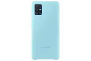 Samsung A51 Soft Touch Cover Blue Turquoise (EF-PA515TLEGEU)