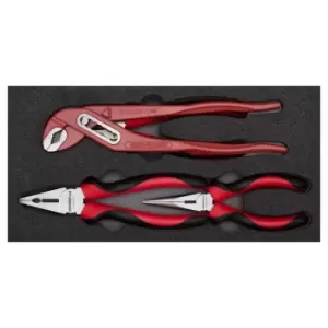 Gedore Pliers set 2/6 CT-module 4pcs