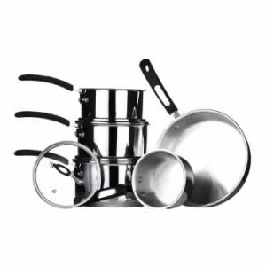 Tenzo S Ii 5 Piece Stainless Steel Cookware Set