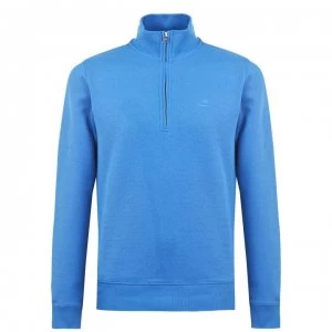 Gant Half-Zip Sweatshirt - Blue 449