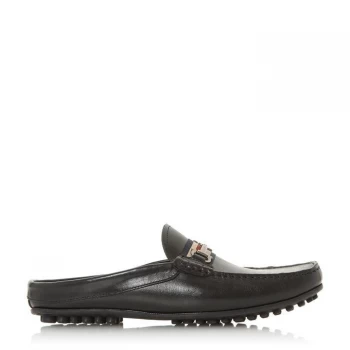 Dune London Bandits Loafers - Black Lthr