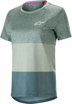 Alpinestars Stella Alps 8.0 SS Ladies Bicycle Jersey, turquoise, Size XS for Women, turquoise, Size XS for Women