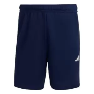 adidas Train Essentials Piqu 3-Stripes Training Shorts M - Blue