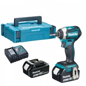 Makita DTD154 18v Cordless LXT Brushless Impact Driver 2 x 5ah Li ion Charger Case