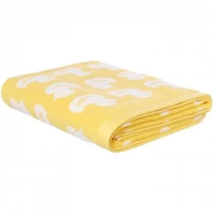 Linea Kids Bath Sheet - Duck Yellow