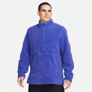 Nike Half Zip Top Mens - Purple