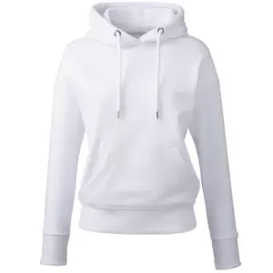 Anthem Womens/Ladies Organic Hoodie (XXL) (White)