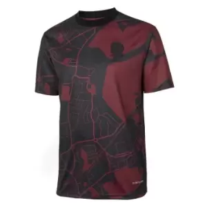 Umbro England Print T-Shirt Mens - Black