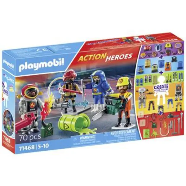 Playmobil ACT!ON HEROES Fire service 71468