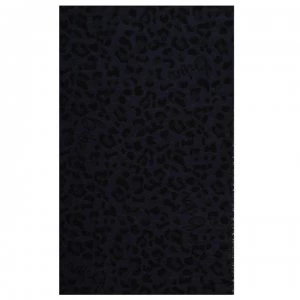 Biba Leopard Print Scarf - Blue