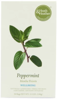 Heath & Heather Peppermint Tea - 50bags