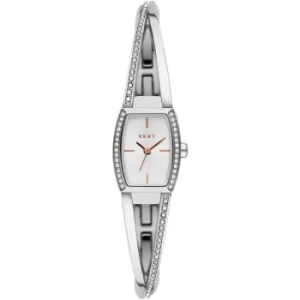 DKNY Crosswalk Three-Hand Stainless Steel Watch