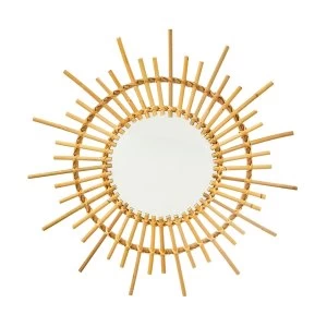 Sass & Belle Rattan Starburst Mirror