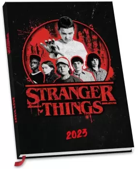 Stranger Things A5 Kalenderbuch 2023 Calendar Book multicolour