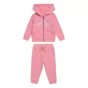 Elle Elle Branded Jog Set Bb99 - Pink