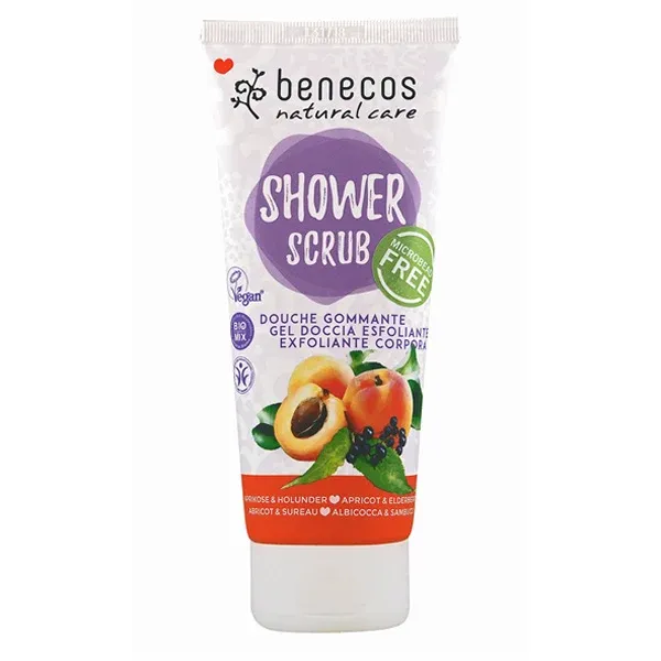 Benecos Apricot & Elderflower Shower Scrub 200ml