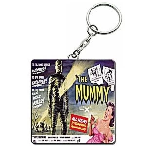 Mummy Original Film Poster Key Ring (1959)