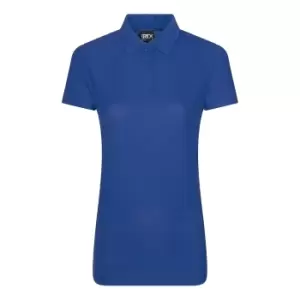 PRO RTX Womens/Ladies Pro Polyester Polo Shirt (XL) (Royal)