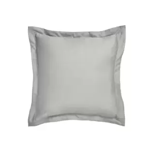 Ted Baker 250 Thread Count Plain Dye Square Oxford Pillowcase, Silver