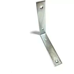 L-Shape Support Metal Narrow Angle Corner Bracket Repair Brace - Size 100x100x20x2mm - Pack of 5