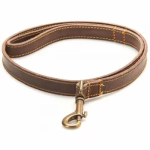 Barbour Leather Dog Lead Brown One