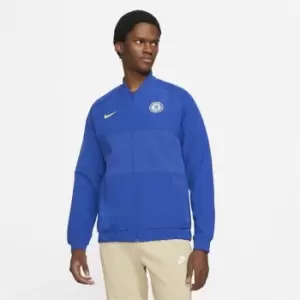 Nike Chelsea Anthem Jacket 2021 2022 - Blue